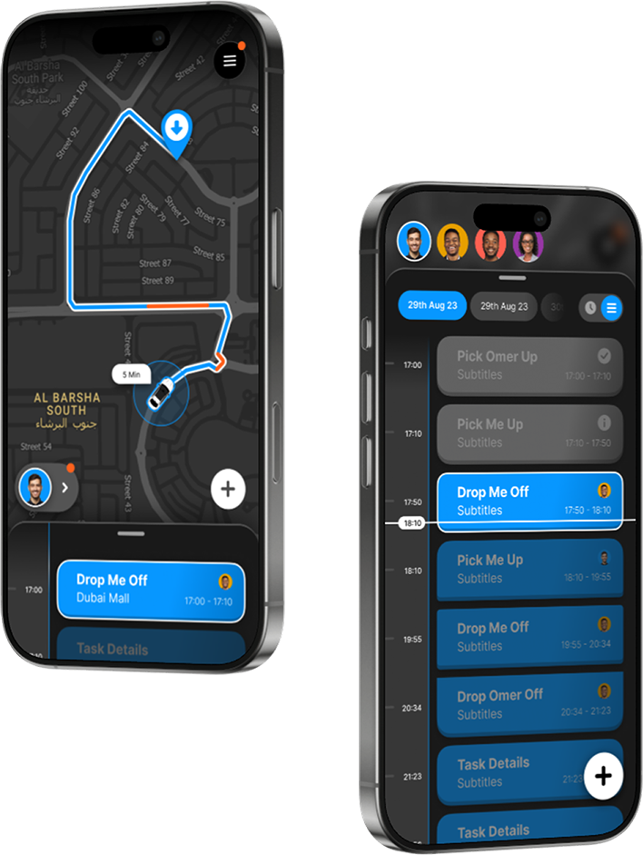 Multi-region operations map